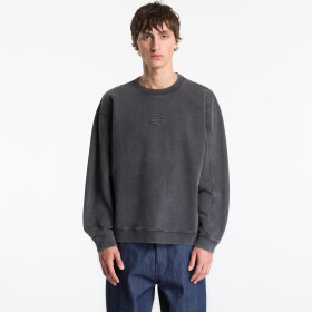 Mikina Filling Pieces Sweatshirt Boxy Embroidered Vintage Black XL