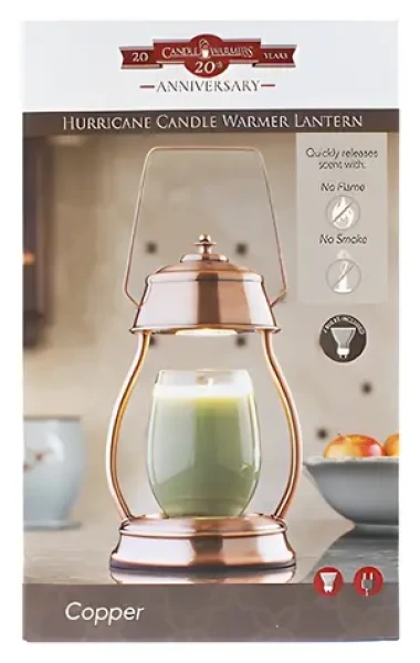 CANDLE WARMERS Nahrievací lampáš Hurricane medený (8592001268524)