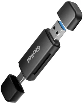 Rollei čítačka pamäťových kariet 2v1 / Čítačka kariet / SD a microSD (25100)