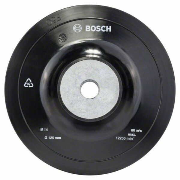 Bosch Accessories 1608601033 Backing pad 125 mm, 12 500 rpm Priemer 125 mm; 1608601033