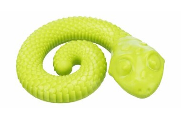 TRIXIE 34950 Snack Snake 18 cm zelená / had na maškrty / TPR (4011905349503)