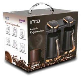 INCA TURBO Wonder Duo čierna / Kávovar / Touch-Control (IKM-012)