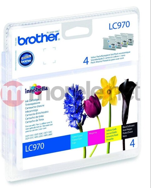 Brother sada originálnych tonerov LC-970VALBP Value Pack