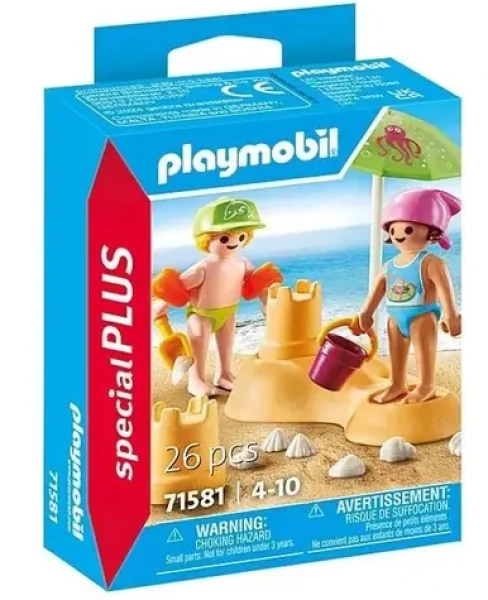 Playmobil® Special PLUS 71581 Deti s hradom z piesku