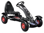 Mamido Detská šliapací motokára formula 01 čierna