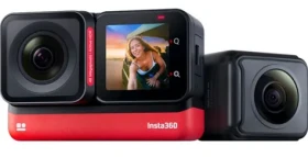 Insta360 ONE RS Twin Edition / Modulárna akčná kamera / 5.7K@30FPS / microSD / Wi-Fi / BT / 1445 mAh (CINRSGP/A)