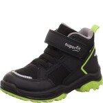 Chlapčenské celoročné topánky JUPITER Black/Light Green GTX Superfit 1-000053-0000 - 40