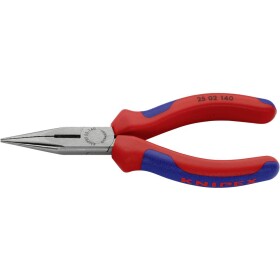 Knipex 25 02 140 pre elektroniku a jemnú mechaniku ploché ihlové kliešte rovné 140 mm