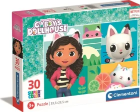 Clementoni PUZZLE Gábinin kúzelný domček