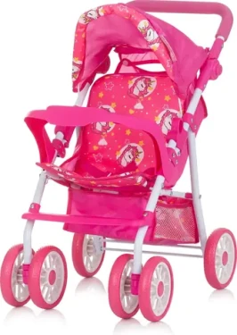 CHIPOLINO Športový kočík pre bábiky Dolly Unicorns