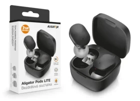 Aligator Bluetooth slúchadlá Pods LITE / čierna (TWS05)