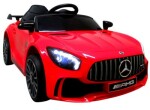 Mamido Elektrické autíčko Mercedes GTR-S, červené s mäkkými EVA kolesami a pohodlným sedadlom, licencované