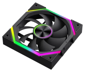 Gamemax FN12A-N2 WL čierna / Ventilátor / 120 mm (FN12A-N2 WL)