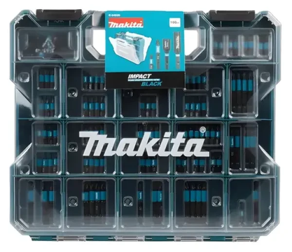 Makita E-24826 Impact Black / Sada bitov / 100 ks (E-24826)