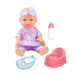 Mamido Mamido Bábika bábätko s nočníkom a príslušenstvom Baby Sweet Love MT1593