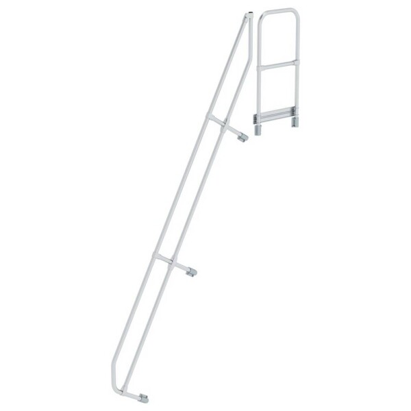 MUNK Günzburger Steigtechnik 600592 Munk Druhé madlo na schody s plošinou 60° 12 schodov 1 ks; 600592