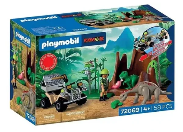 Playmobil® 72069 Úkryt dinosaurov