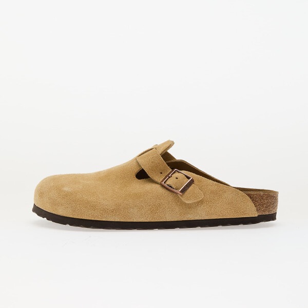Tenisky Birkenstock Boston Suede Leather Latte Cream EUR 44