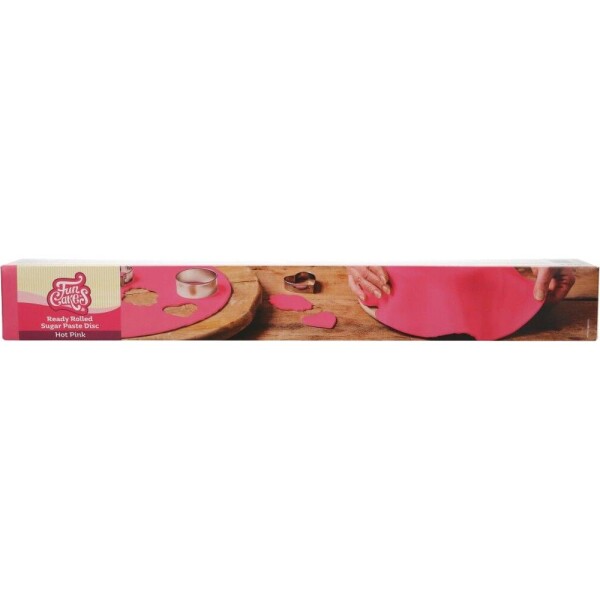 Rolovaná potahovací hmota ružová 430 g - FunCakes - FunCakes