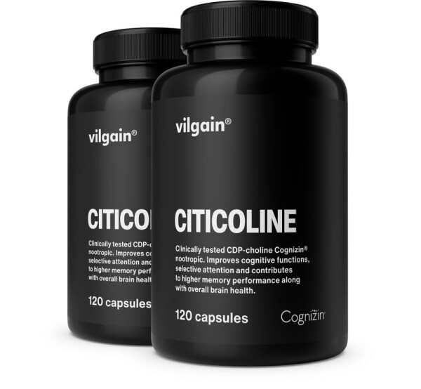 Vilgain Citikolin Cognizin – 2× 120 kapsúl