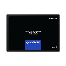 GOODRAM CL100 Gen. 3 480GB / 2.5 / SATA III / 3D-NAND TLC / R: 540MBs / W: 460MBs (SSDPR-CL100-480-G3)