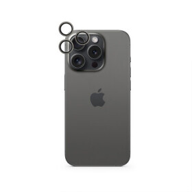 Epico Aluminium Lens Protector ochranné sklo fotoaparátu pre Apple iPhone 16 Pro Pro Max čierna (91012151300004)