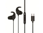 Conceptronic USB-C slúchadlá do uší čierna (BRENDAN05B) / Slúchadlá / S mikrofónom / 16 Ohm / 1,2 m (BRENDAN05B)