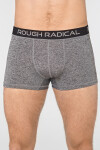 Drsné boxerky Radical Bomber Grey Melange XXL