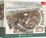 Trefl Puzzle Projekt rekonštrukcie Starého Mesta, 1951 Varšava