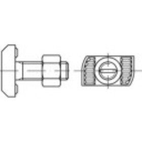 Alstertaler Schrauben & Präzisionsteile 1070237 T skrutka M12 50 mm 88941 nerezová ocel A4 25 ks; 1070237