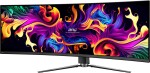 MSI MSI MPG 491CQPXDE QD-OLED - OLED-Monitor - Gaming - gebogen - 124.5 cm (49") - 5120 x 1440 Dual Quad HD @ 240 Hz - 1000 cd/m2 - 1500000:1 - DisplayHDR 400 True Black - 0.03 ms - 2xHDMI, DisplayPort, USB-C