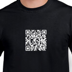 Tričko QR kód, L