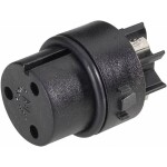 Bulgin SA3229 guľatý faston, 1 ks; SA3229