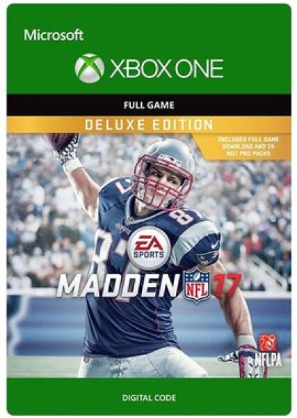 XONE Madden NFL 17: Deluxe Edition / Elektronická licencia / Športové / Angličtina / od 3 rokov / Hra pre Xbox One (G3Q-00125)