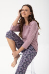 Dámske pyžamo Luna 344 3/4 M-2XL Z25/26 kakao M