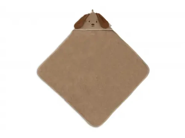 Jollein Osuška s kapucňou froté 75x75cm psík Diego (534-514-68133)
