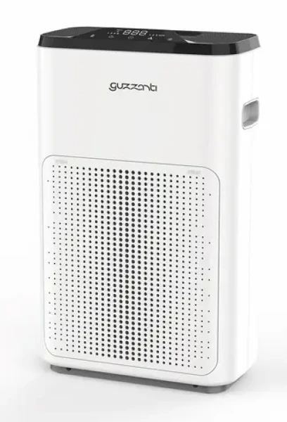 Guzzanti GZ 993 biela / Čistička vzduchu / 43 W / 14-24 m2 / 19 dB / 3 rýchlosti / dotykový panel / diaľk. ovládanie (GZ 993)
