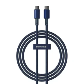 Baseus Tungsten Gold Kábel USB-C na USB-C 1m modrá / 2x USB-C (M) / 100W (P10319800321-03)
