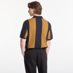 Tričko Fred Perry Meyba Cut And Sew Polo Shirt Brown L