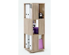 Otočný regál Tower, dub sonoma%