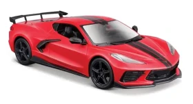 Maisto Chevrolet Corvette Stingray Coupe 2020 červená
