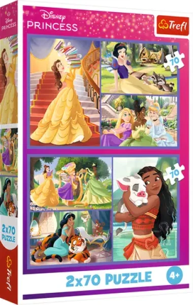 Trefl Puzzle Disney princeznej: Rozprávkové dni