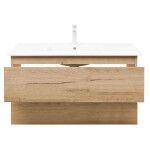 Kúpeľňová skrinka 2 zásuvková s umývadlom SAT B-Way 99x50x45 cm dub mat BWAY2100OAKU4B2 BWAY2100OAKU4B2