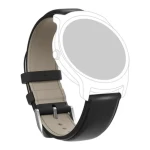 TicWatch Leather Watch Strap BK / náhradný remienok / kožený / čierna (TWLBK)