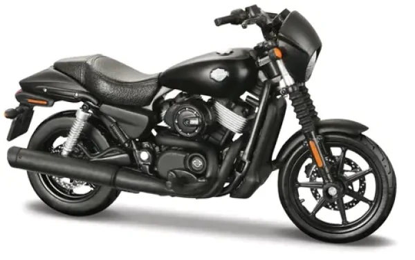 Maisto HD 2015 Harley-Davidson Street® 750, matne čierna