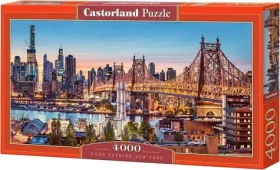 Castorland 400256 Puzzle Dobrý večer, New Yorku!