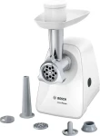 BOSCH MFW2520W biela / Mlynček na mäso / 1500 W / mlecie dosky 4 a 8 mm / nástavce na klobásy a kebbe (MFW2520W)