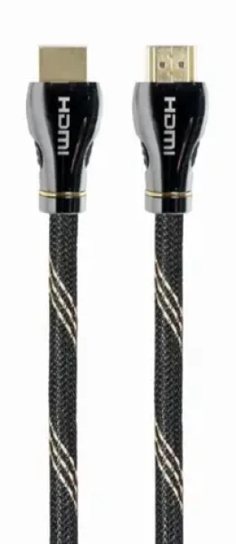Gembird CCBP-HDMI8K-3M Kábel HDMI (M) - HDMI (M) čierna / tienený / pozlátené kontakty / 3m (CCBP-HDMI8K-3M)