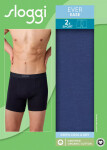 Pánske boxerky EVER Ease Short 2P - neznáme - modré 6312 - SLOGGI UNKNOWN XL