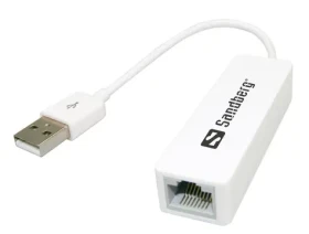 Sandberg konvertor USB na RJ-45 biela (133-78)